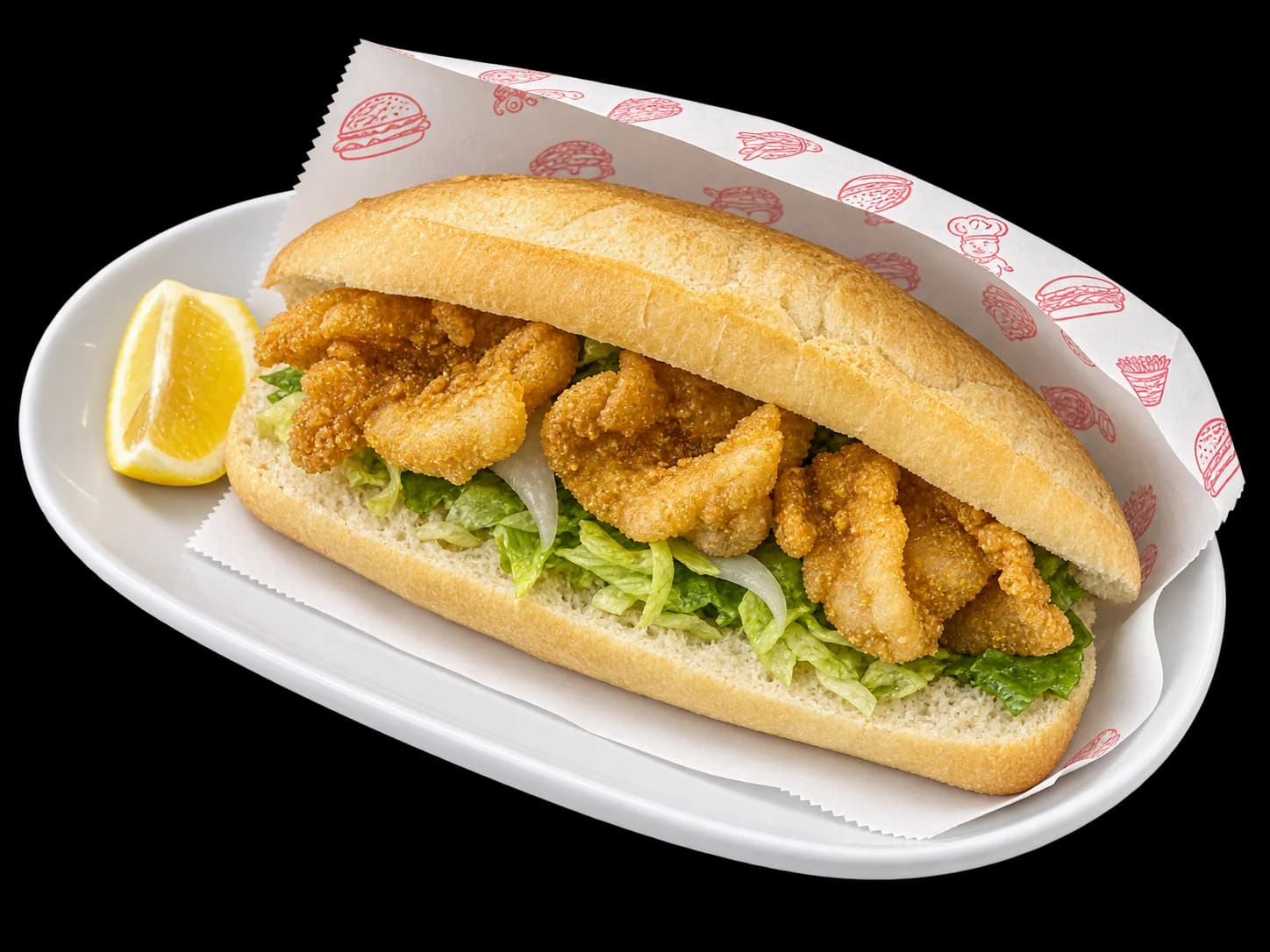 Whiting Fillet Sandwich