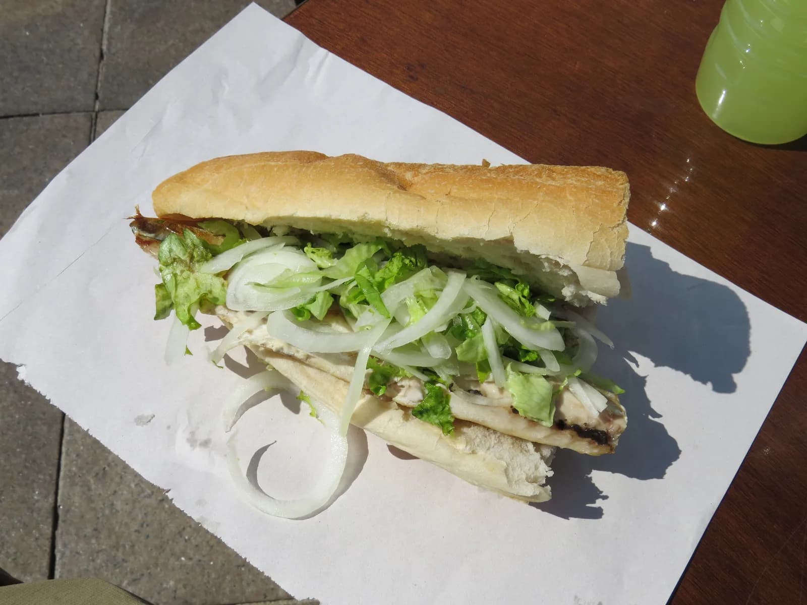 Whiting Fillet Sandwich