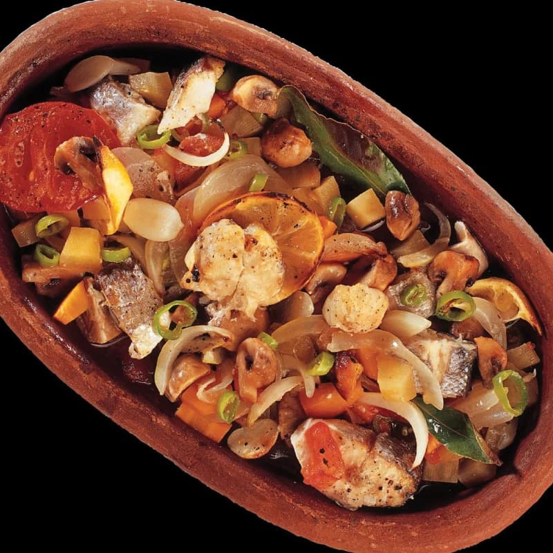 Sea Bass Casserole