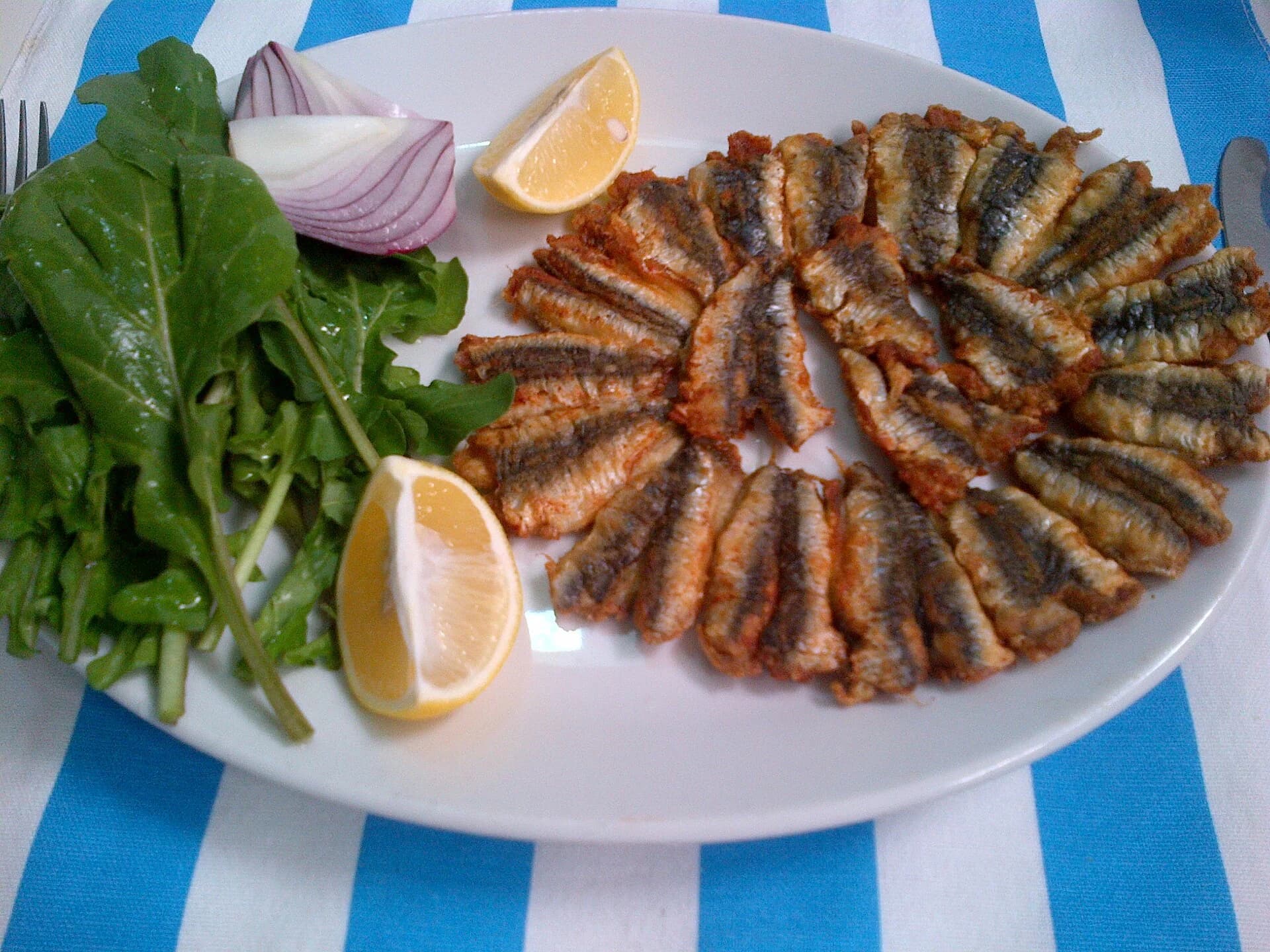 Fried Anchovies