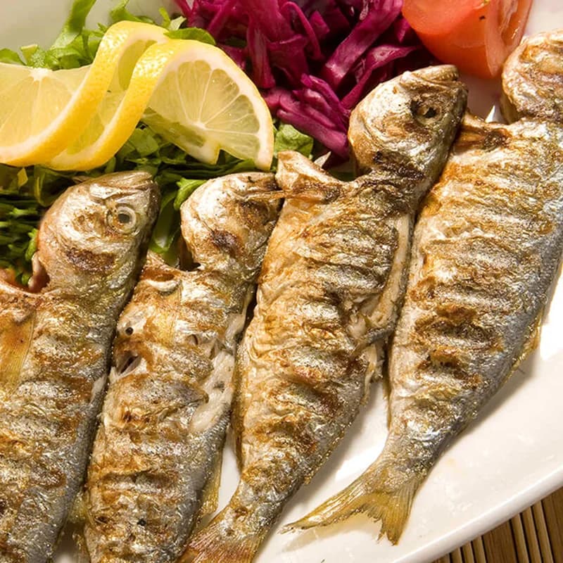 Grilled Baby Bluefish