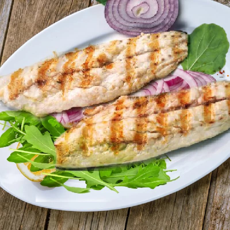 Grilled Wild Sea Bass (per kg)