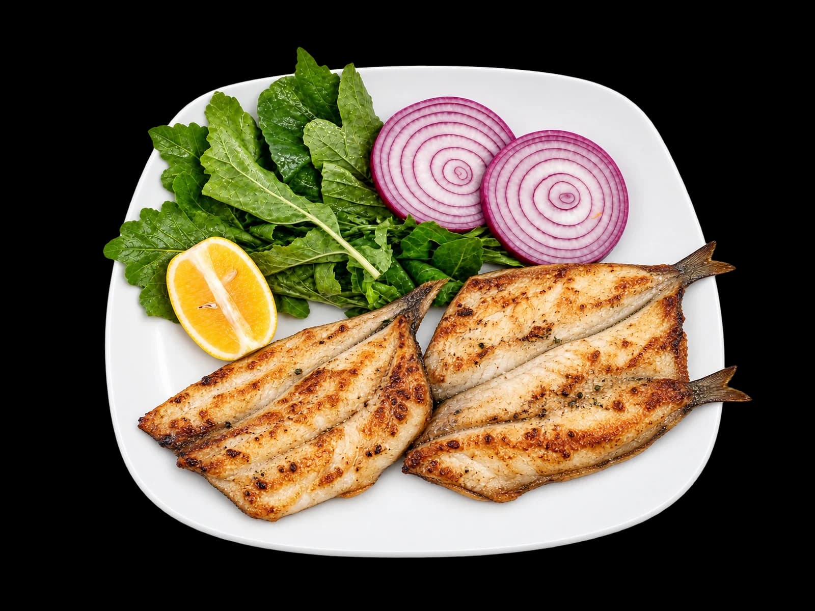 Grilled Young Bluefish
