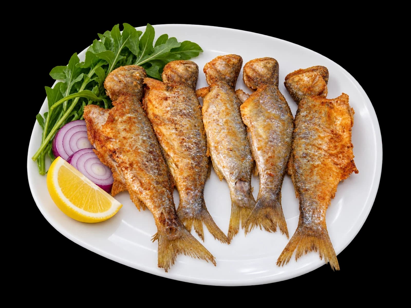 Fried Baby Bluefish